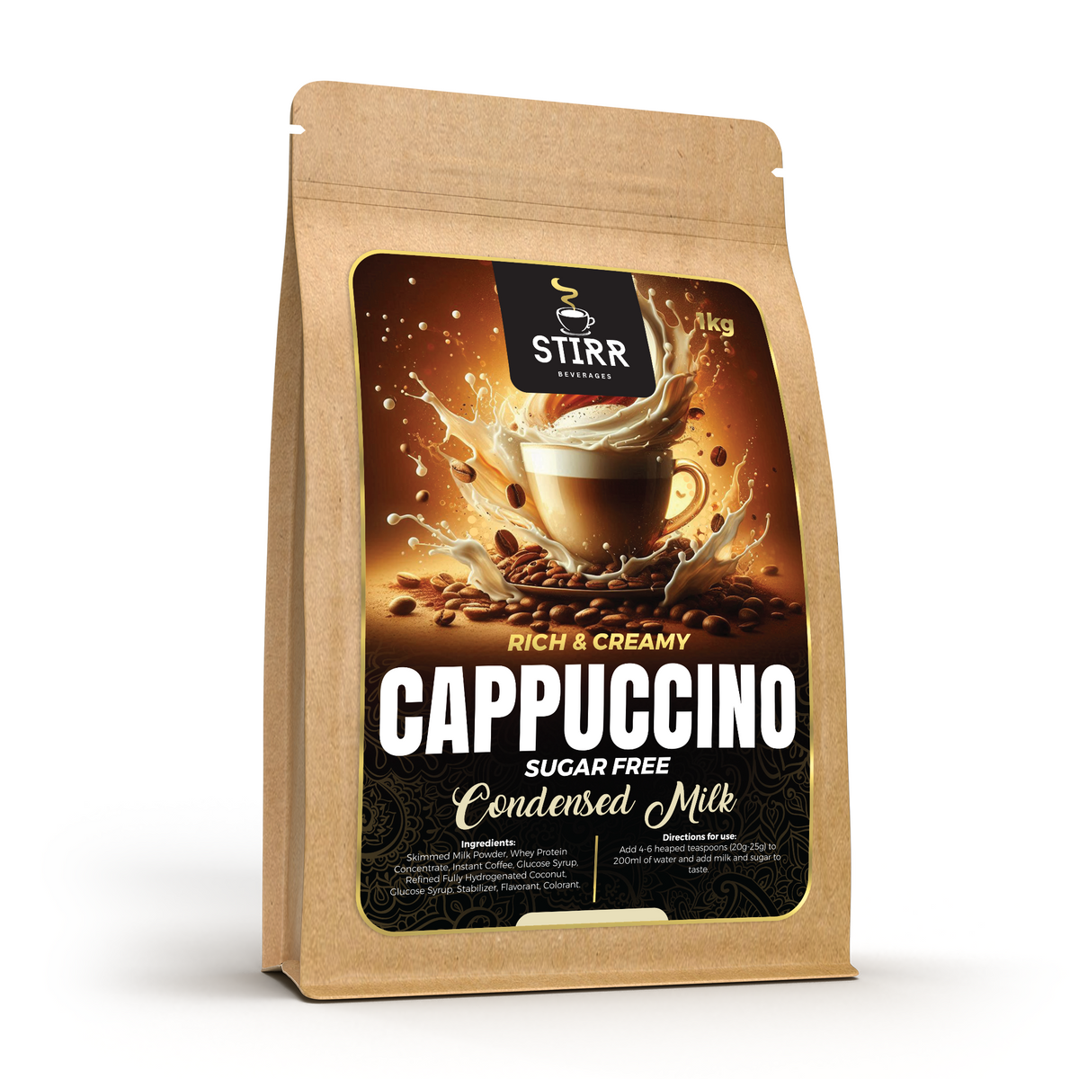 Condensed Milk Cappuccino Powder