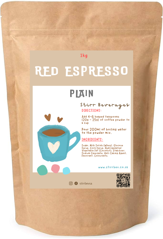 Plain Red Espresso Powder