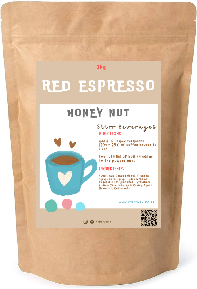 Honey Nut Red Espresso Powder