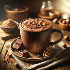 Crunchy Hot Chocolate Powder