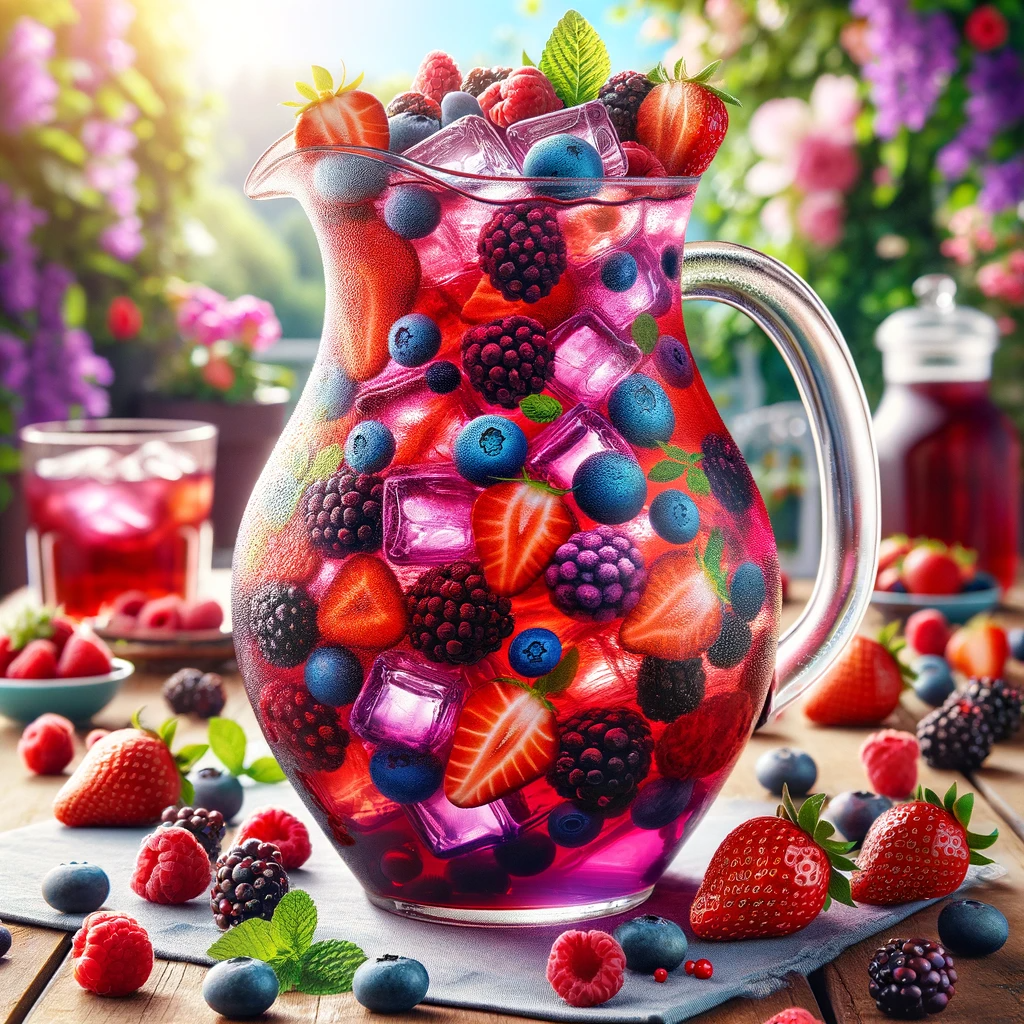 Mixed Berry Ice Tea Powder